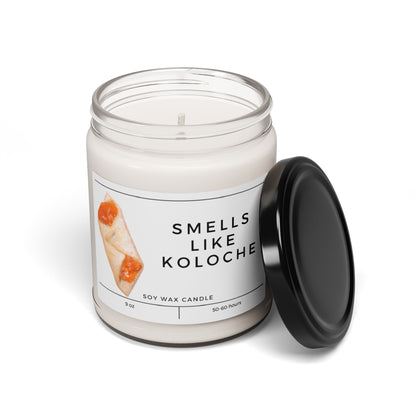 Smells Like Koloche Funny Polish Scented Soy Candle, 9oz Polska Ukrainian Pierogi