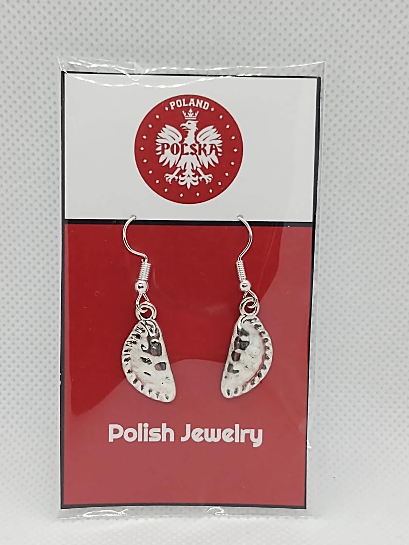 Pierogi Earrings Facing Each Other