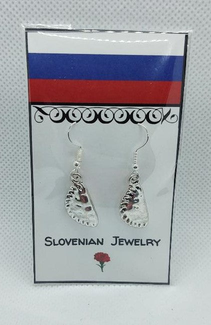 Slovenian Ajdovi Krapi Pierced Dangle Earrings Jewelry Slovenia Fun Gift