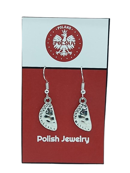 Pierogi Earrings Facing One Way